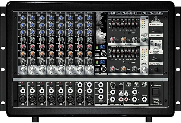open zoom image for Behringer PMP1280S Europower Powered Mixer (1200 Watts), Main