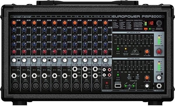 open zoom image for Behringer PMP2000D Powered Mixer (2000 Watts), Main