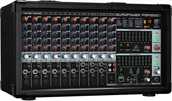 open zoom image for Behringer PMP2000D Powered Mixer (2000 Watts), Left