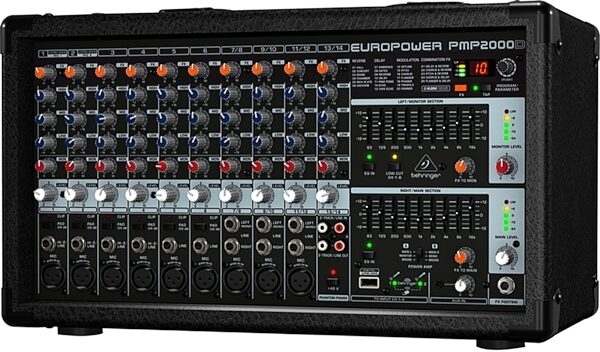 open zoom image for Behringer PMP2000D Powered Mixer (2000 Watts), Right