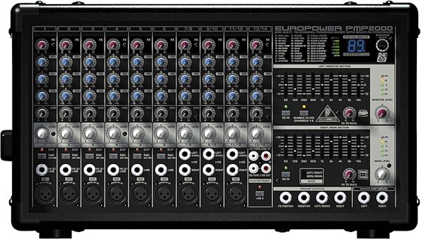 open zoom image for Behringer PMP2000 10-Channel Powered Mixer (800 Watts), Main