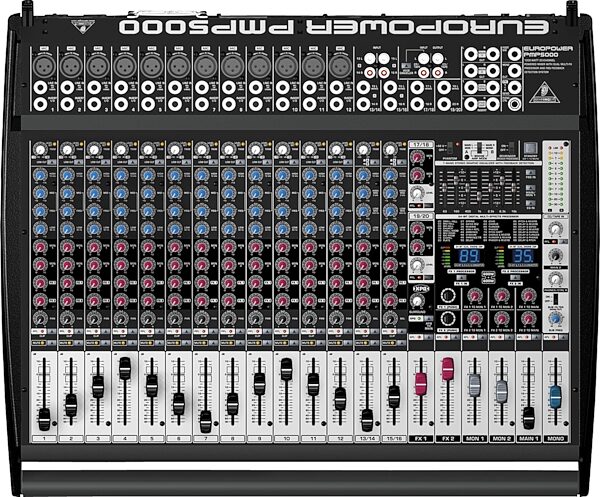 open zoom image for Behringer PMP5000 20-Channel Powered Mixer (1200 Watts), Main