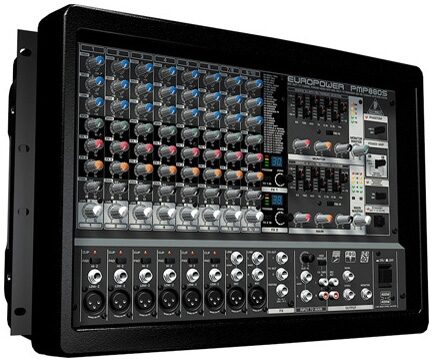 open zoom image for Behringer PMP980S 10-Channel Powered Mixer (Stereo), Left Side