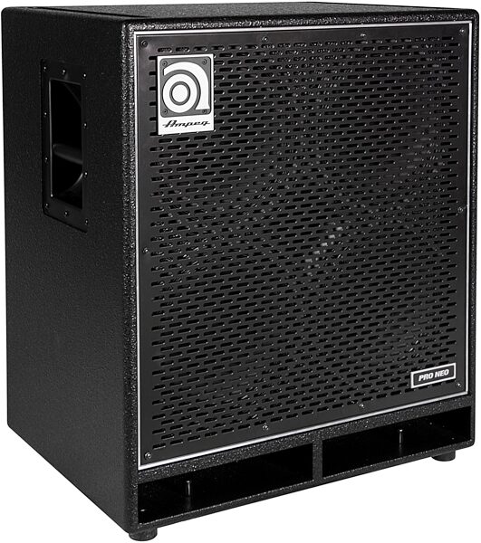 open zoom image for Ampeg PN-410HLF PRO NEO Bass Cabinet (850 Watts, 4x10"), Left Angle