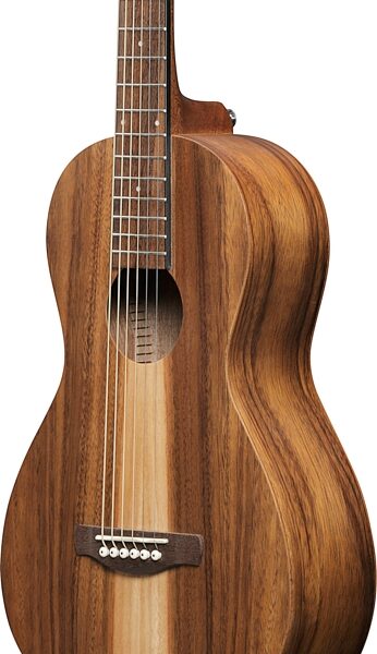 open zoom image for Ibanez PN2WS Acoustic Guitar, Open Pore Brown, Action Position Back