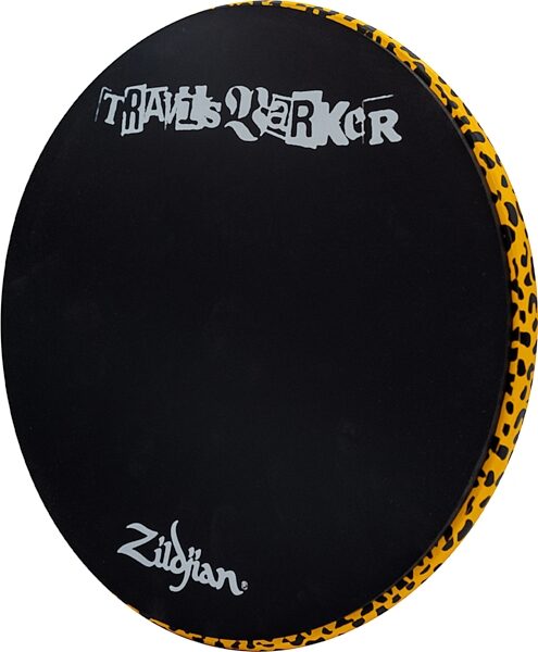 open zoom image for Zildjian Travis Barker Signature Practice Pad, 6 inch, Action Position Back