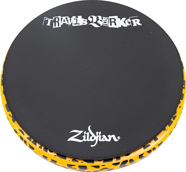 open zoom image for Zildjian Travis Barker Signature Practice Pad, 6 inch, Action Position Back