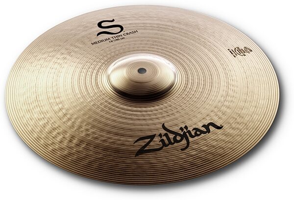 open zoom image for Zildjian S-Series Performer Cymbal Set, 14" Hats, 16" and 18" Crashes, 20" Ride, Action Position Back