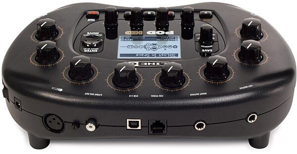 open zoom image for Line 6 POD HD Desktop Modeler, Rear