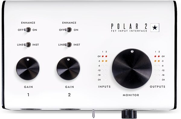 open zoom image for Blackstar Polar 2 Two-Channel USB Guitar Audio Interface, New, Action Position Back