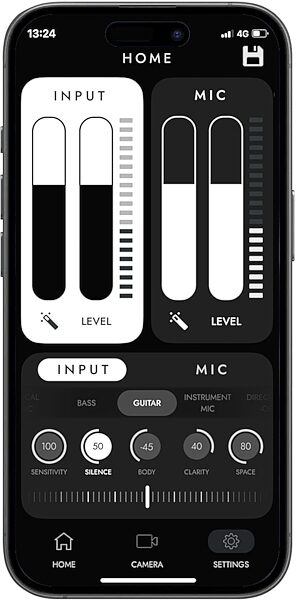 open zoom image for Blackstar Polar Go 2-Channel USB Audio Interface with Built-in Microphones, New, Action Position Back