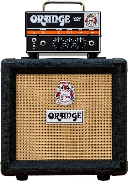 open zoom image for Orange PPC108 Guitar Speaker Cabinet (1x8"), Black, Main Side