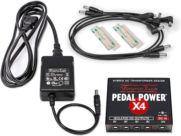 open zoom image for Voodoo Lab Pedal Power X4 Iso Output Expander Kit, New, Action Position Back