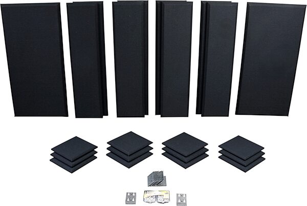 open zoom image for Primacoustic London 12 Room Kit, Black, Action Position Back