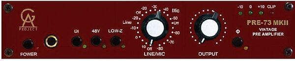 open zoom image for Golden Age Pre-73 MKII Microphone Preamplifier, Main