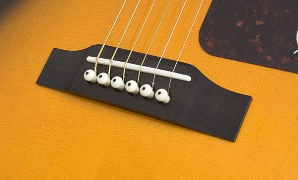 open zoom image for Epiphone J-45 EC Studio Acoustic-Electric Guitar, Vintage Sunburst Bridge