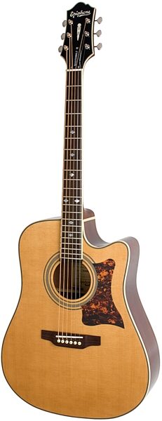 open zoom image for Epiphone Masterbilt DR-500MCE Acoustic-Electric Guitar, Natural
