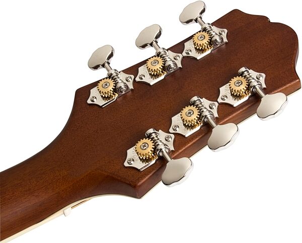 open zoom image for Epiphone Masterbilt DR-500MCE Acoustic-Electric Guitar, Natural Headstock Back