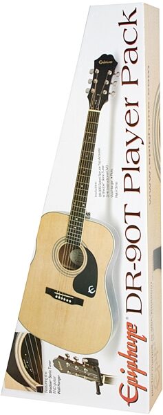 open zoom image for Epiphone DR90T Dreadnought Acoustic Guitar Player Pack, Package