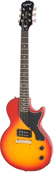 open zoom image for Epiphone Limited Edition Les Paul Junior Electric Guitar, Heritage Cherry Sunburst