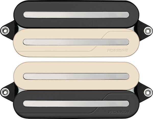 open zoom image for Fishman Fluence Modern Open-Core HB-7 Humbucker 7-String Electric Guitar Pickup Set, Reverse Zebra, Nickel Blade, Open Box (Very Good), Main