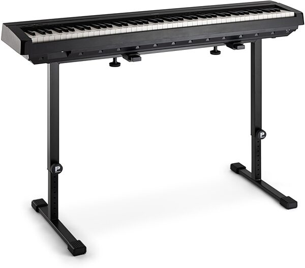 open zoom image for Profile Heavy-Duty Table-Type Keyboard Stand, Black, Action Position Back