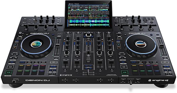 open zoom image for Denon DJ Prime 4+ Standalone DJ System, New, Action Position Back
