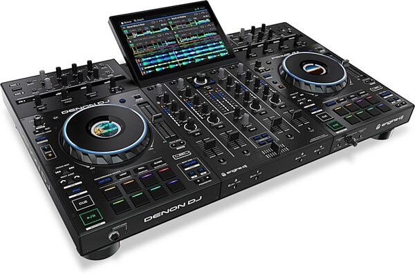 open zoom image for Denon DJ Prime 4+ Standalone DJ System, New, Action Position Back
