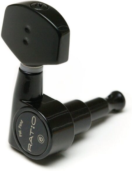open zoom image for Graph Tech PRN-2411 Acoustic 3x3 Tuners, Black, Main