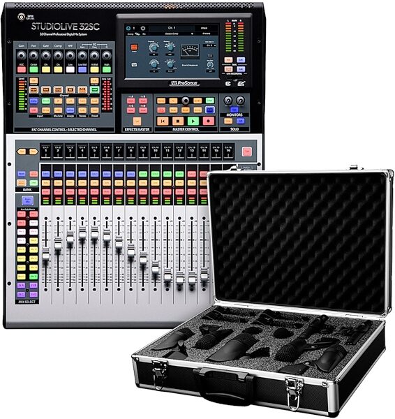 open zoom image for PreSonus StudioLive 32SC 32-Channel Digital Mixer, pack