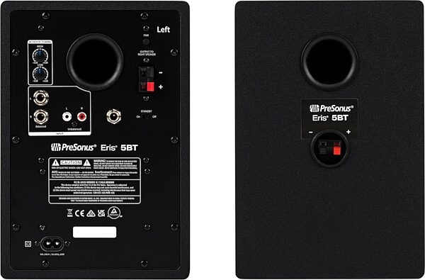 open zoom image for PreSonus Eris 5BT Generation 2 Active Bluetooth Studio Monitors, New, Action Position Back