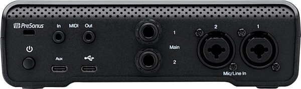 open zoom image for PreSonus Quantum ES 2 2x2 USB-C Audio Interface, New, Action Position Back