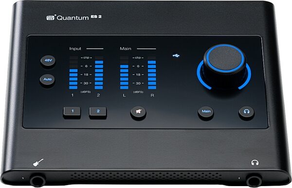 open zoom image for PreSonus Quantum ES 2 2x2 USB-C Audio Interface, New, Action Position Back