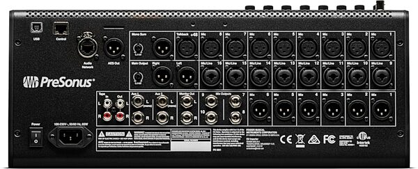 open zoom image for PreSonus StudioLive Series III SE 16 Digital Mixer, New, Action Position Back