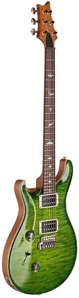 open zoom image for PRS Paul Reed Smith Custom 24 Left-Handed Electric Guitar (with Case), Eriza Verde - Angle