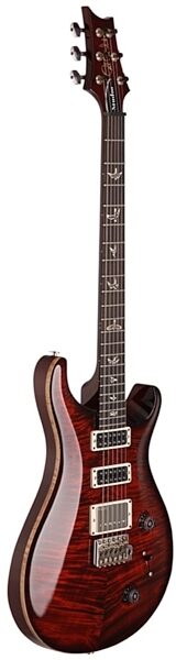 open zoom image for PRS Paul Reed Smith Studio WF Neck Electric Guitar with Case, Fire Red Burst Angle Left