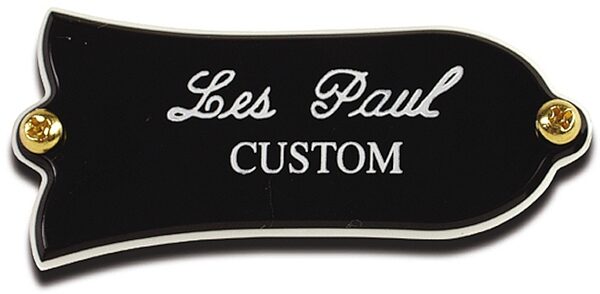 open zoom image for Gibson Les Paul Custom Truss Rod Cover, New, Main
