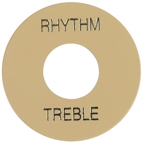 open zoom image for Gibson Switch Washer, Creme with Gold Imprint, Creme with Gold Imprint