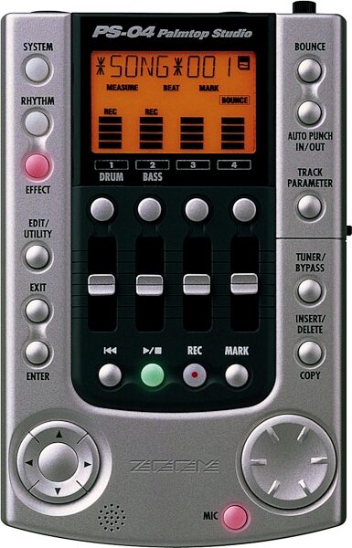 open zoom image for Zoom PS04 Palmtop Studio 4-Track Recorder, Main