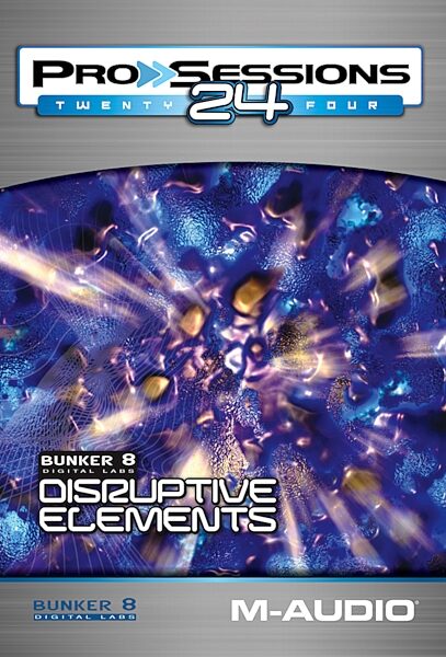 open zoom image for M-Audio Bunker-8 Disruptive Elements Sound and Loop Library CD, Main