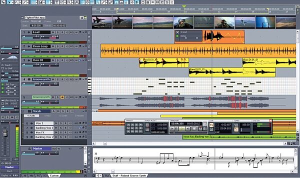 open zoom image for Cakewalk SONAR PowerStudio 250, Screenshot