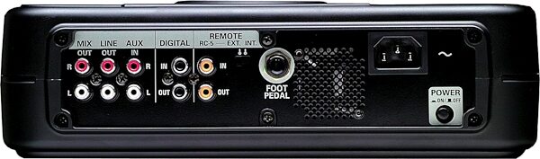 open zoom image for Superscope PSD300 Music Rehearsal CD Player/Recorder, Rear