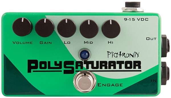 open zoom image for Pigtronix PolySaturator Distortion and EQ Pedal, Main