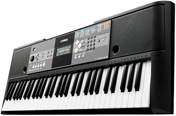 open zoom image for Yamaha PSR-E233 Portable Keyboard (61-Key), Angle