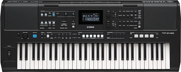 open zoom image for Yamaha PSR-E483 Portable Personal Keyboard, New, Action Position Back