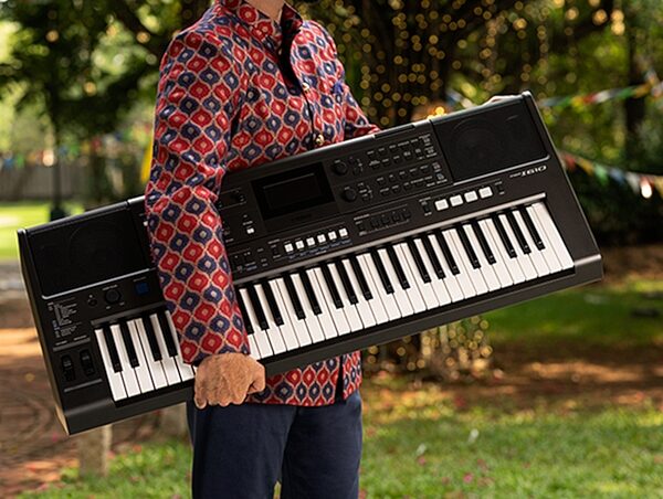 open zoom image for Yamaha PSR-I610 Portable Keyboard, Open Box (Like New), Action Position Back
