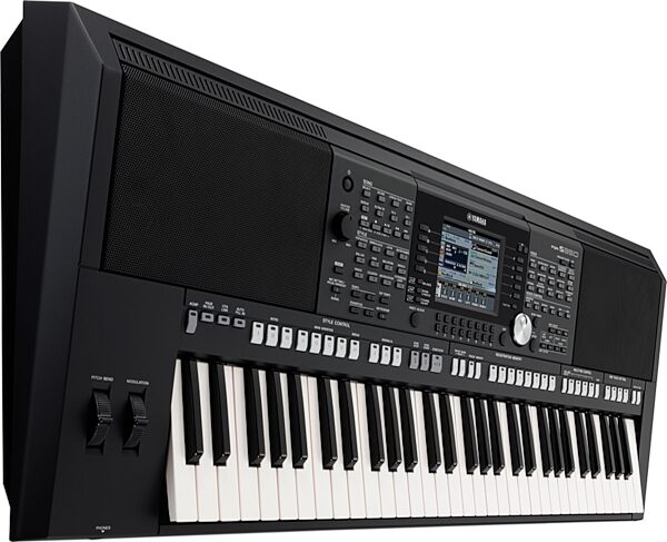 open zoom image for Yamaha PSR-S950 Arranger Workstation Keyboard, 61-Key, Left