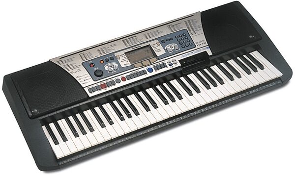 open zoom image for Yamaha PSR350 61-Key Keyboard w/Disk Drive, Angle