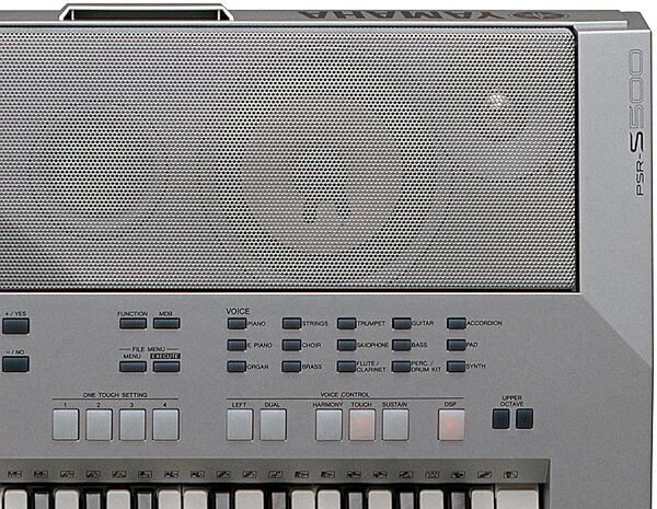 open zoom image for Yamaha PSRS500 61-Key Arranger Workstation Keyboard, Panel View Right