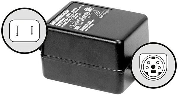 open zoom image for Behringer PSU8UL Power Supply for V-Amp, V-Amp 2, V-Amp 3, LX1B, and DFX69, Main